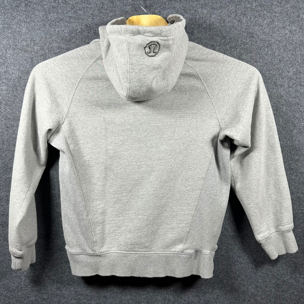 Lululemon Athletica Gray Zip Up Hoodie Full Zip Athletic Mens Size Medium - Picture 2 of 14